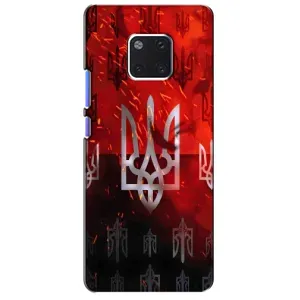 Украинские Чехлы для Huawei Mate 20 Pro, LYa-l09, LYA-L29 с картинкой УПА (AlphaPrint) (ГЕРБ УПА)