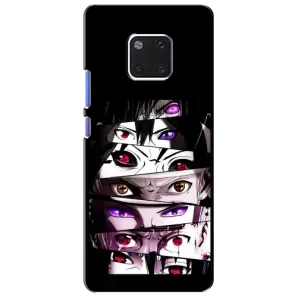 Чехлы Персонажи Аниме Наруто для Huawei Mate 20 Pro, LYa-l09, LYA-L29 (AlphaPrint) (Глаза Anime)