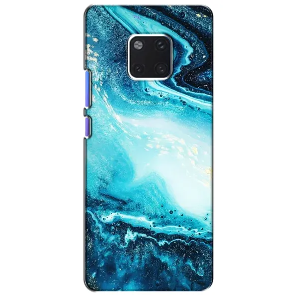Чохол з принтом «Блакитний мрамор» для Huawei Mate 20 Pro (LYA-L09, LYA-L29)