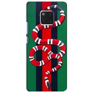 Чехлы ГУЧЧИ для Хуавэй Матэ 20 Про (AlphaPrint) (Gucci змия)