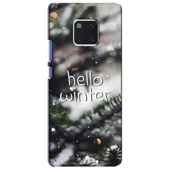 Чохол з принтом «Hello winter» для Huawei Mate 20 Pro (LYA-L09, LYA-L29)
