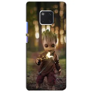 Чехол МАРВЕЛ для Хуавэй Матэ 20 Про (AlphaPrint) (I am Groot)