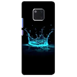 Чехол с Короной Хуавэй Матэ 20 Про - (AlphaPrint) (Капля короны)