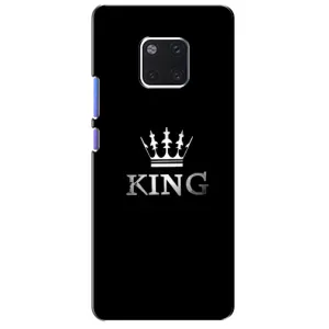 Чехол с Короной Хуавэй Матэ 20 Про - (AlphaPrint) (KING)