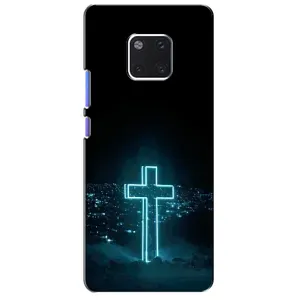 Чехол для Huawei Mate 20 Pro, LYa-l09, LYA-L29 (AlphaPrint) - (Христианские)