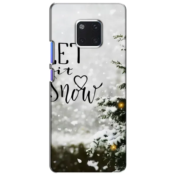 Чохол з принтом «Let it snow» для Huawei Mate 20 Pro (LYA-L09, LYA-L29)
