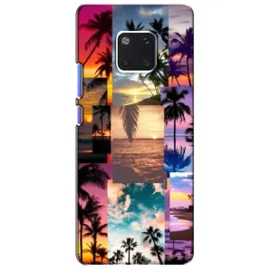 Силиконовый чехол с КАРТИНКАМИ лето для Huawei Mate 20 Pro, LYa-l09, LYA-L29 (AlphaPrint) (Летний отпуск)