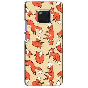 Чехлы с картинкой Лисички для Huawei Mate 20 Pro, LYa-l09, LYA-L29 (VPrint) (Лисички)