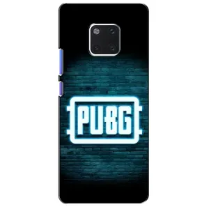 Чехол PUBG для Хуавэй Матэ 20 Про (AlphaPrint) (Лого PUBG)