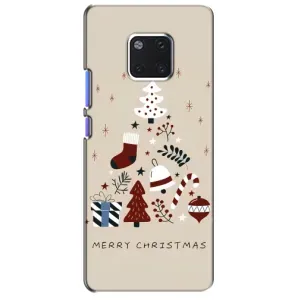 Рождественские, Праздничные Чехлы для Хуавэй Матэ 20 Про (Merry Christmas)