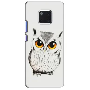 Чехол с птицами на Huawei Mate 20 Pro, LYa-l09, LYA-L29 (VPrint) (Милая Сова)