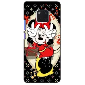 Чехол Disney Mouse Huawei Mate 20 Pro, LYa-l09, LYA-L29 (PREMIUMPrint) (Минни peace)