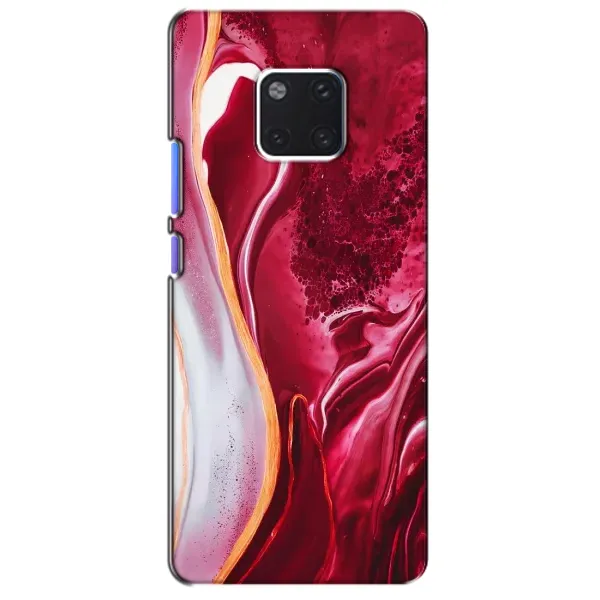 Чехол с принтом «Мрамор красный» для Huawei Mate 20 Pro (LYA-L09, LYA-L29)