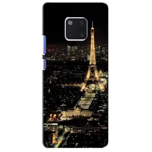 Чехол Эйфелева Башня для Huawei Mate 20 Pro, LYa-l09, LYA-L29 - (AlphaPrint) (Ночной Париж)
