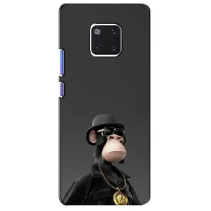 Чехлы с Обезьянами NFT для Huawei Mate 20 Pro, LYa-l09, LYA-L29 (AlphaPrint) (Обезьяна NFT)