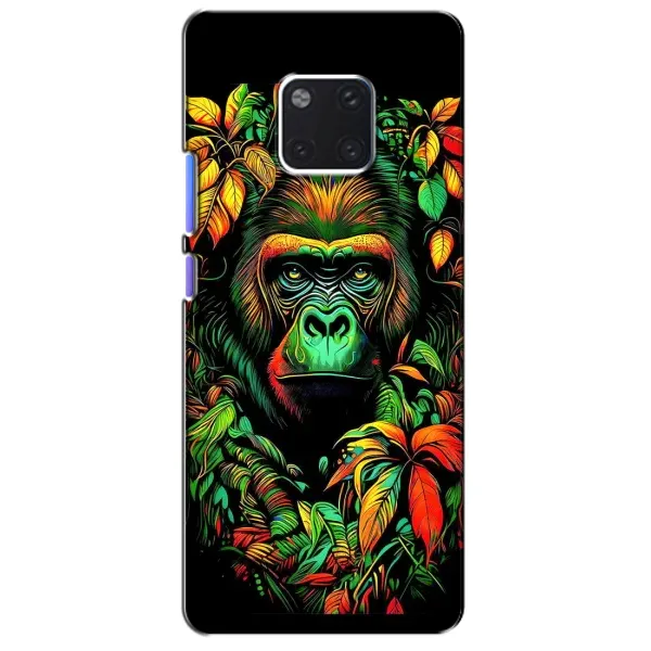 Чохол з принтом «Мавпа в квітах» для Huawei Mate 20 Pro (LYA-L09, LYA-L29)