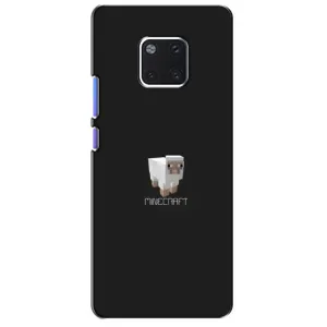 Чехол Майнкрафт на Huawei Mate 20 Pro, LYa-l09, LYA-L29 (AlphaPrint) Minecraft (Овечка Майнкрафт)