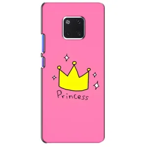 Чехол с картинкой (Стильные) для Хуавэй Матэ 20 Про - (AlphaPrint) (Princess)