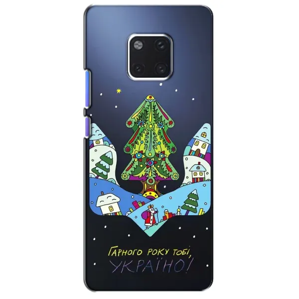 Чехол с принтом «Рождественский герб» для Huawei Mate 20 Pro (LYA-L09, LYA-L29)