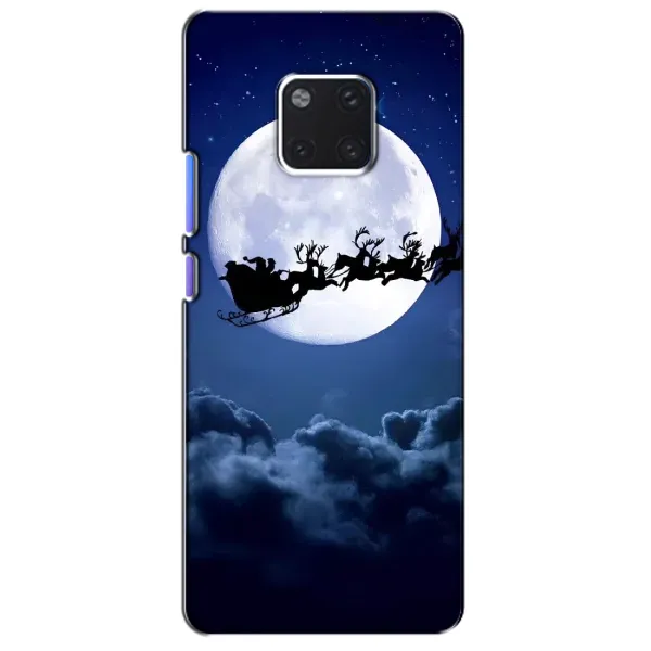 Чехол с принтом «Санта - луна» для Huawei Mate 20 Pro (LYA-L09, LYA-L29)