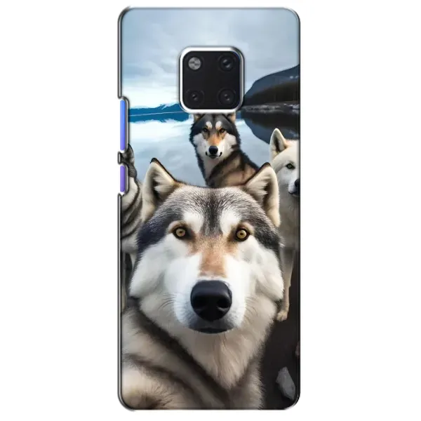 Чехол с принтом «Селфи ХАски» для Huawei Mate 20 Pro (LYA-L09, LYA-L29) Чехол с принтом «Селфи ХАски» для Huawei Mate 20 Pro (LYA-L09, LYA-L29)
