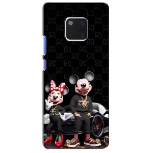 Чехол Disney Mouse Huawei Mate 20 Pro, LYa-l09, LYA-L29 (PREMIUMPrint) (Семья Маусов)