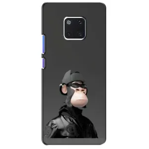 Чехлы с Обезьянами NFT для Huawei Mate 20 Pro, LYa-l09, LYA-L29 (AlphaPrint) (стильная обезьяна NFT)