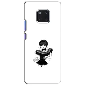 Чехлы Венсдей на Huawei Mate 20 Pro, LYa-l09, LYA-L29 Уэнсдей (AlphaPrint) (танец Уэнздей)