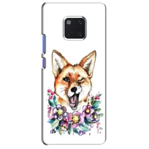 Чехлы с картинкой Лисички для Huawei Mate 20 Pro, LYa-l09, LYA-L29 (VPrint) (Веселая лисичка)