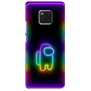 Чехол Амонг Ас для Huawei Mate 20 Pro, LYa-l09, LYA-L29 (AlphaPrint) (Яркий скин)