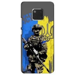 Чехлы с картинкой ЗСУ для Huawei Mate 20, HMA-L09, HMA-L29 (AlphaPrint) (АРТ солдат)