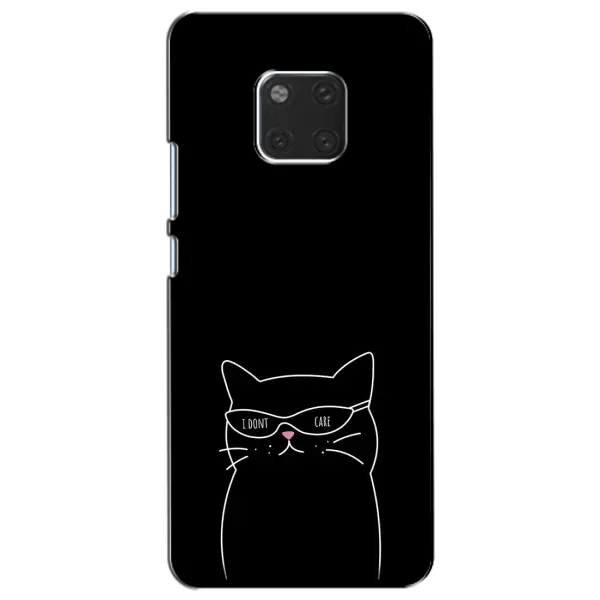 Чохол з принтом «Байдужий кіт» для Huawei Mate 20 (HMA-L09, HMA-L29)