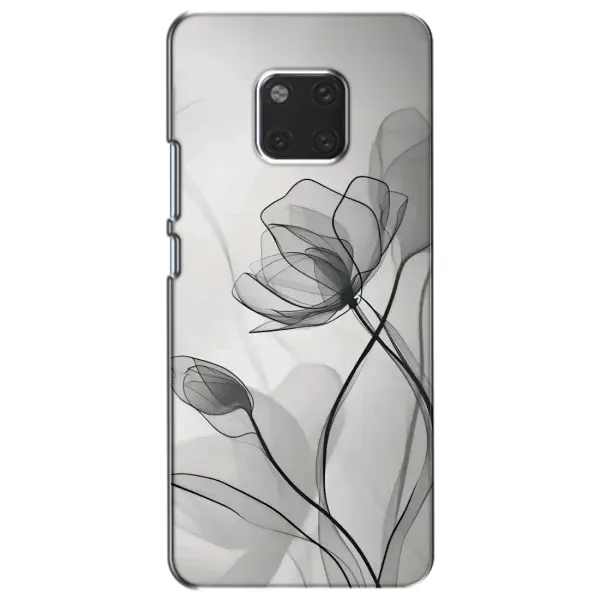 Чохол з принтом «Чорні квіти» для Huawei Mate 20 (HMA-L09, HMA-L29) Чохол з принтом «Чорні квіти» для Huawei Mate 20 (HMA-L09, HMA-L29)