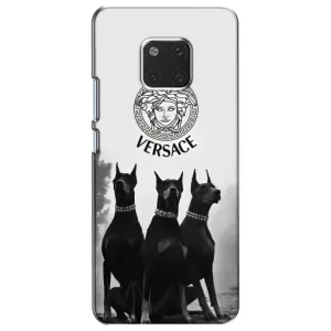 Чехлы VERSACE для Хуавей Мейт 20 (PREMIUMPrint) (Доберман Версаче)