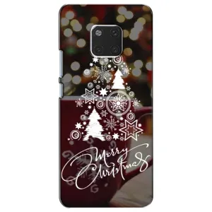 Різдвяні Чохли для Huawei Mate 20, HMA-L09, HMA-L29 (VPrint) (Ялинка яскрава)