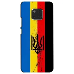 Украинские Чехлы для Huawei Mate 20, HMA-L09, HMA-L29 с картинкой УПА (AlphaPrint) (Прапор УПА)