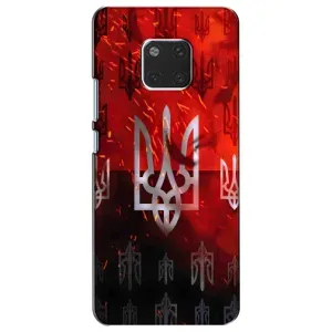 Украинские Чехлы для Huawei Mate 20, HMA-L09, HMA-L29 с картинкой УПА (AlphaPrint) (ГЕРБ УПА)