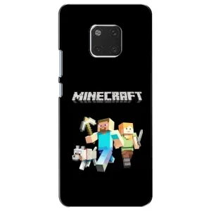 Чохол Майнкрафт на Huawei Mate 20, HMA-L09, HMA-L29 (AlphaPrint) Minecraft (герої Minecraft)