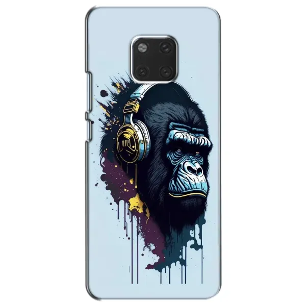 Чохол з принтом «Горила в навушниках» для Huawei Mate 20 (HMA-L09, HMA-L29)
