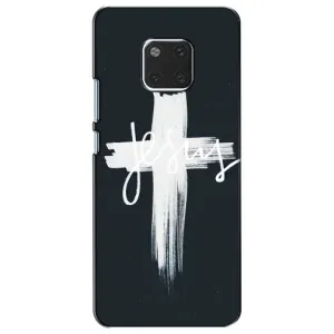 Чехол для Huawei Mate 20, HMA-L09, HMA-L29 (AlphaPrint) - (Христианские) (Иисус)
