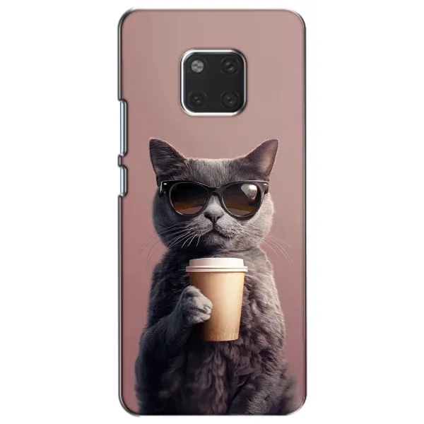 Чохол з принтом «Кіт з кавою» для Huawei Mate 20 (HMA-L09, HMA-L29) Чохол з принтом «Кіт з кавою» для Huawei Mate 20 (HMA-L09, HMA-L29)