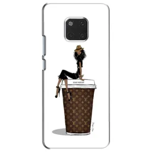 Чехлы Луи Витон для Huawei Mate 20, HMA-L09, HMA-L29 (AlphaPrint - LOUIS VUITTON) (кофе LOUIS VUITTON)