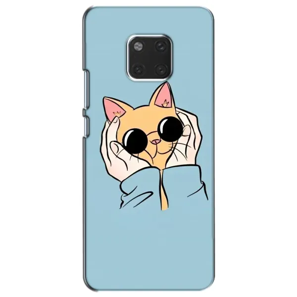 Чохол з принтом «Котик в окулярах» для Huawei Mate 20 (HMA-L09, HMA-L29) Чохол з принтом «Котик в окулярах» для Huawei Mate 20 (HMA-L09, HMA-L29)