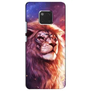 Чохол з картинкою ЛЕВ для Huawei Mate 20, HMA-L09, HMA-L29 (VPrint) (Красочний Лев)