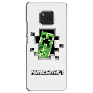 Чохол Майнкрафт на Huawei Mate 20, HMA-L09, HMA-L29 (AlphaPrint) Minecraft (кріпер Майнкрафт)