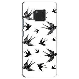 Чохол з пташками на Huawei Mate 20, HMA-L09, HMA-L29 (VPrint) (Ластівки)