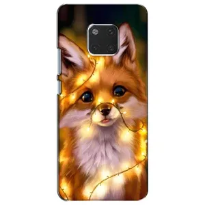 Чохли з картинкою Лисичка для Huawei Mate 20, HMA-L09, HMA-L29 (VPrint) (Лисичка в гірляндах)