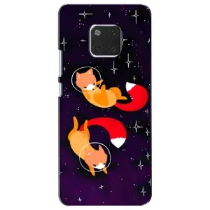 Чохли з картинкою Лисичка для Huawei Mate 20, HMA-L09, HMA-L29 (VPrint) (Лисички космонавти)