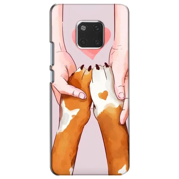 Чохол з принтом «Любовь до собак» для Huawei Mate 20 (HMA-L09, HMA-L29)