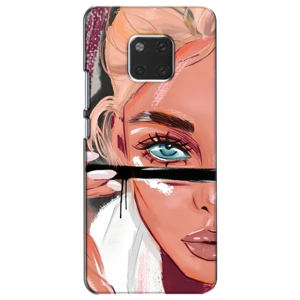 Чехол с принтом «Макияж» для Huawei Mate 20 (HMA-L09, HMA-L29)